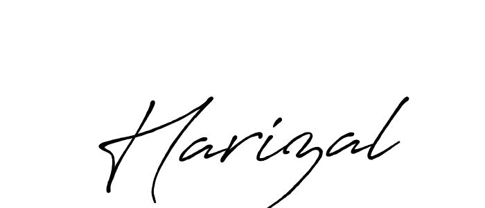 Also You can easily find your signature by using the search form. We will create Harizal name handwritten signature images for you free of cost using Antro_Vectra_Bolder sign style. Harizal signature style 7 images and pictures png