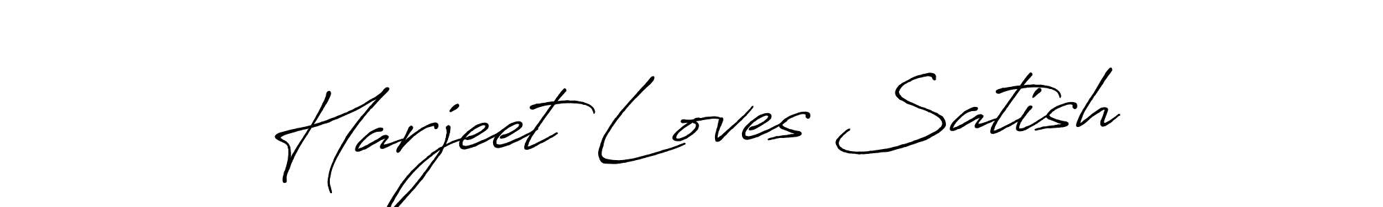 Check out images of Autograph of Harjeet Loves Satish name. Actor Harjeet Loves Satish Signature Style. Antro_Vectra_Bolder is a professional sign style online. Harjeet Loves Satish signature style 7 images and pictures png