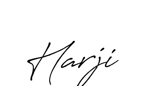 Also we have Harji name is the best signature style. Create professional handwritten signature collection using Antro_Vectra_Bolder autograph style. Harji signature style 7 images and pictures png