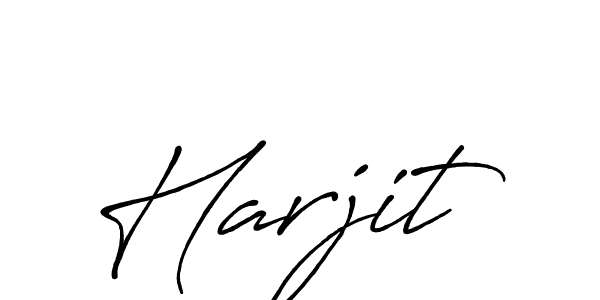 Use a signature maker to create a handwritten signature online. With this signature software, you can design (Antro_Vectra_Bolder) your own signature for name Harjit. Harjit signature style 7 images and pictures png