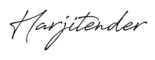 Generate high-definition signature styles for Harjitender. The Antro_Vectra_Bolder typeface ensures crisp legibility and sophisticated design. Harjitender signature style 7 images and pictures png
