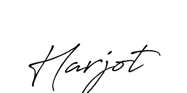 Harjot stylish signature style. Best Handwritten Sign (Antro_Vectra_Bolder) for my name. Handwritten Signature Collection Ideas for my name Harjot. Harjot signature style 7 images and pictures png