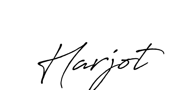 How to make Harjot signature? Antro_Vectra_Bolder is a professional autograph style. Create handwritten signature for Harjot name. Harjot signature style 7 images and pictures png