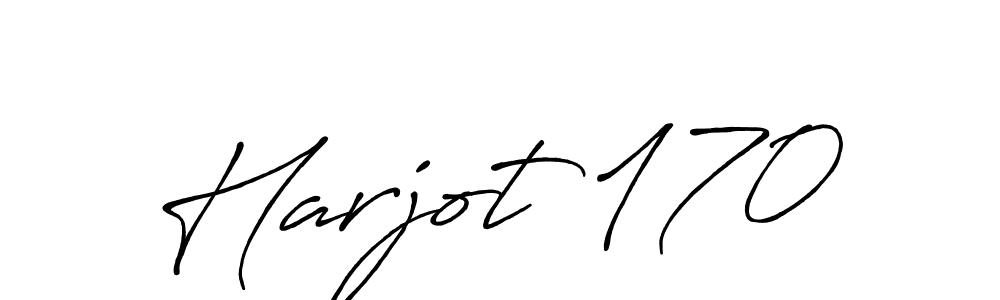 Create a beautiful signature design for name Harjot 170. With this signature (Antro_Vectra_Bolder) fonts, you can make a handwritten signature for free. Harjot 170 signature style 7 images and pictures png