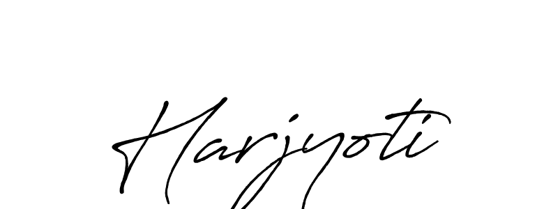 Harjyoti stylish signature style. Best Handwritten Sign (Antro_Vectra_Bolder) for my name. Handwritten Signature Collection Ideas for my name Harjyoti. Harjyoti signature style 7 images and pictures png