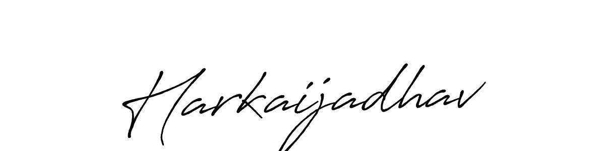 You should practise on your own different ways (Antro_Vectra_Bolder) to write your name (Harkaijadhav) in signature. don't let someone else do it for you. Harkaijadhav signature style 7 images and pictures png