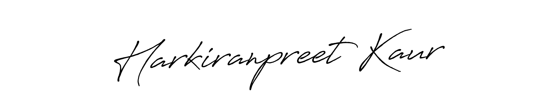 Use a signature maker to create a handwritten signature online. With this signature software, you can design (Antro_Vectra_Bolder) your own signature for name Harkiranpreet Kaur. Harkiranpreet Kaur signature style 7 images and pictures png