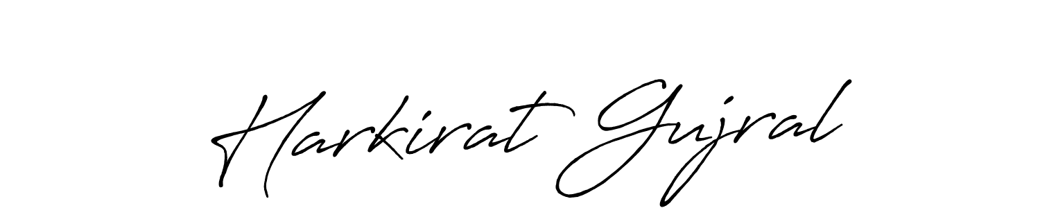 Make a short Harkirat Gujral signature style. Manage your documents anywhere anytime using Antro_Vectra_Bolder. Create and add eSignatures, submit forms, share and send files easily. Harkirat Gujral signature style 7 images and pictures png