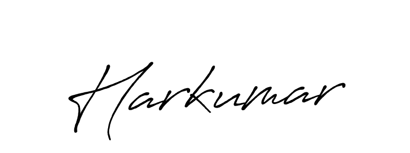 Design your own signature with our free online signature maker. With this signature software, you can create a handwritten (Antro_Vectra_Bolder) signature for name Harkumar. Harkumar signature style 7 images and pictures png