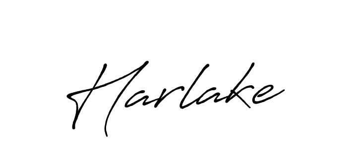 if you are searching for the best signature style for your name Harlake. so please give up your signature search. here we have designed multiple signature styles  using Antro_Vectra_Bolder. Harlake signature style 7 images and pictures png