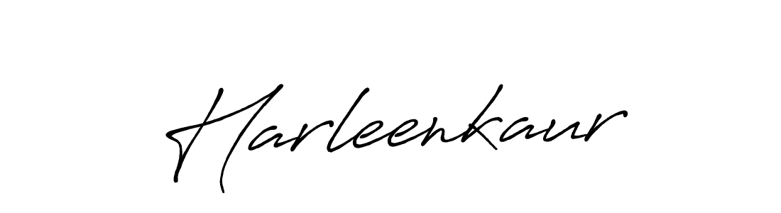 Use a signature maker to create a handwritten signature online. With this signature software, you can design (Antro_Vectra_Bolder) your own signature for name Harleenkaur. Harleenkaur signature style 7 images and pictures png