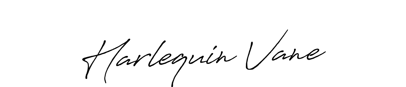 Harlequin Vane stylish signature style. Best Handwritten Sign (Antro_Vectra_Bolder) for my name. Handwritten Signature Collection Ideas for my name Harlequin Vane. Harlequin Vane signature style 7 images and pictures png