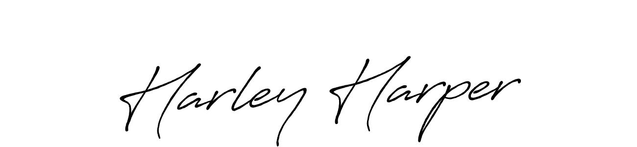 It looks lik you need a new signature style for name Harley Harper. Design unique handwritten (Antro_Vectra_Bolder) signature with our free signature maker in just a few clicks. Harley Harper signature style 7 images and pictures png