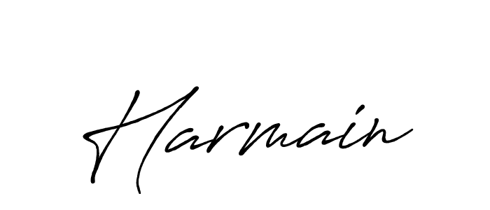 The best way (Antro_Vectra_Bolder) to make a short signature is to pick only two or three words in your name. The name Harmain include a total of six letters. For converting this name. Harmain signature style 7 images and pictures png