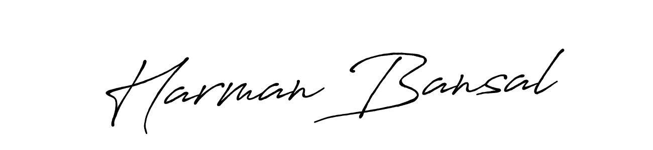 Here are the top 10 professional signature styles for the name Harman Bansal. These are the best autograph styles you can use for your name. Harman Bansal signature style 7 images and pictures png