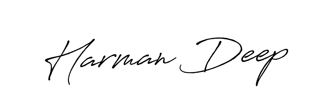 Also we have Harman Deep name is the best signature style. Create professional handwritten signature collection using Antro_Vectra_Bolder autograph style. Harman Deep signature style 7 images and pictures png