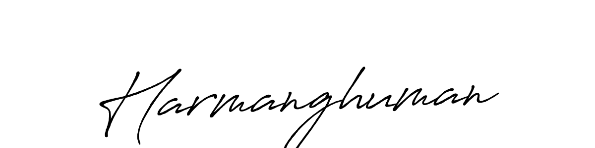 Antro_Vectra_Bolder is a professional signature style that is perfect for those who want to add a touch of class to their signature. It is also a great choice for those who want to make their signature more unique. Get Harmanghuman name to fancy signature for free. Harmanghuman signature style 7 images and pictures png