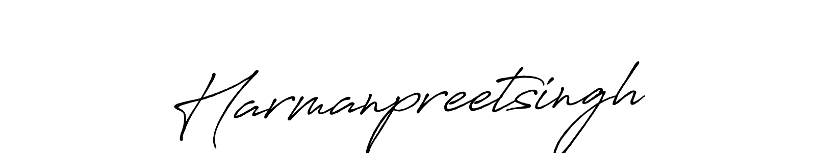 It looks lik you need a new signature style for name Harmanpreetsingh. Design unique handwritten (Antro_Vectra_Bolder) signature with our free signature maker in just a few clicks. Harmanpreetsingh signature style 7 images and pictures png