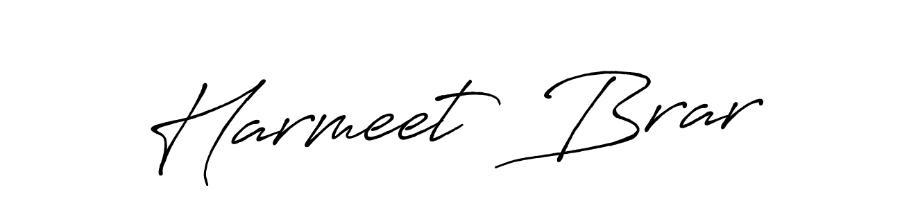 if you are searching for the best signature style for your name Harmeet  Brar. so please give up your signature search. here we have designed multiple signature styles  using Antro_Vectra_Bolder. Harmeet  Brar signature style 7 images and pictures png