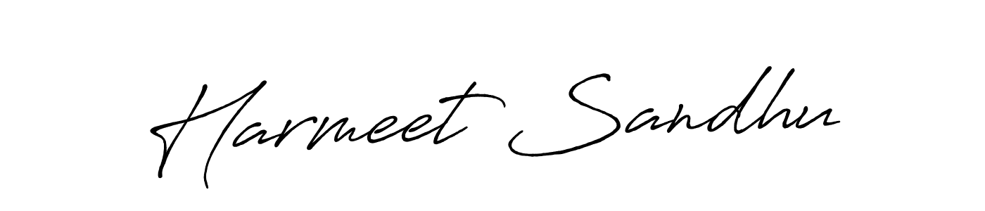 Also You can easily find your signature by using the search form. We will create Harmeet Sandhu name handwritten signature images for you free of cost using Antro_Vectra_Bolder sign style. Harmeet Sandhu signature style 7 images and pictures png