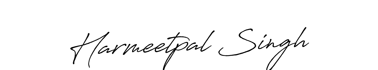 Use a signature maker to create a handwritten signature online. With this signature software, you can design (Antro_Vectra_Bolder) your own signature for name Harmeetpal Singh. Harmeetpal Singh signature style 7 images and pictures png