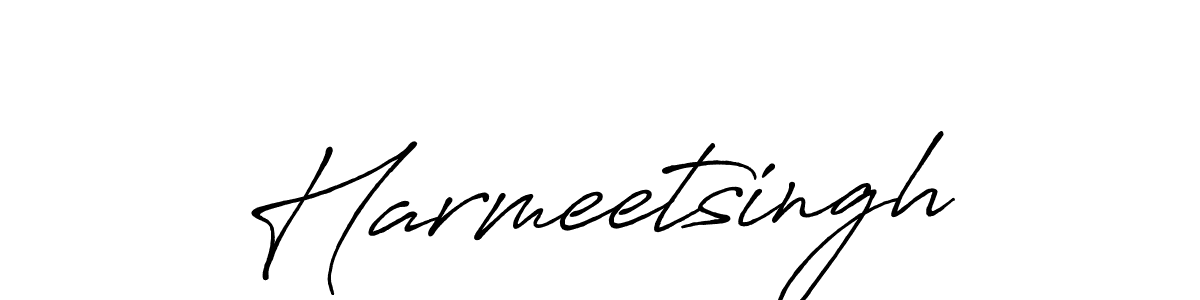 How to Draw Harmeetsingh signature style? Antro_Vectra_Bolder is a latest design signature styles for name Harmeetsingh. Harmeetsingh signature style 7 images and pictures png