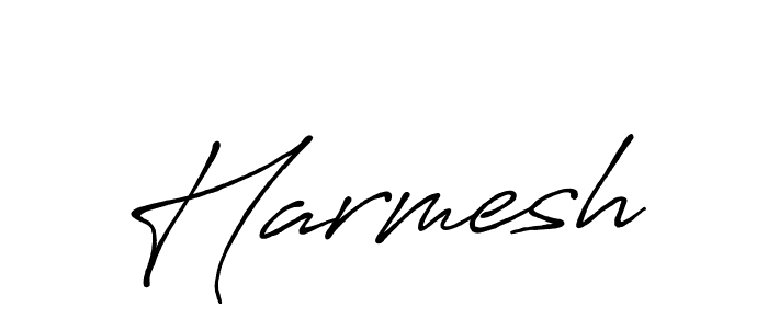 Once you've used our free online signature maker to create your best signature Antro_Vectra_Bolder style, it's time to enjoy all of the benefits that Harmesh name signing documents. Harmesh signature style 7 images and pictures png