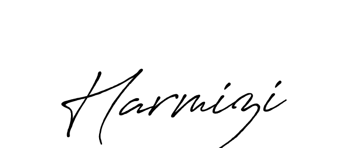 Antro_Vectra_Bolder is a professional signature style that is perfect for those who want to add a touch of class to their signature. It is also a great choice for those who want to make their signature more unique. Get Harmizi name to fancy signature for free. Harmizi signature style 7 images and pictures png