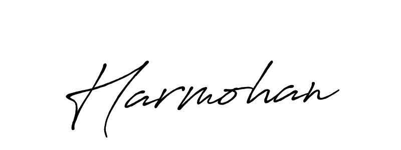 Once you've used our free online signature maker to create your best signature Antro_Vectra_Bolder style, it's time to enjoy all of the benefits that Harmohan name signing documents. Harmohan signature style 7 images and pictures png