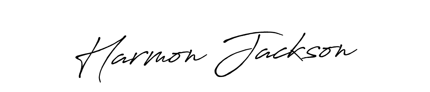 Also we have Harmon Jackson name is the best signature style. Create professional handwritten signature collection using Antro_Vectra_Bolder autograph style. Harmon Jackson signature style 7 images and pictures png