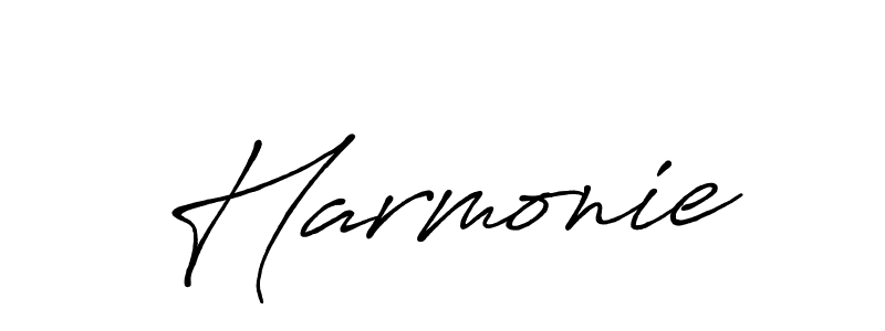 The best way (Antro_Vectra_Bolder) to make a short signature is to pick only two or three words in your name. The name Harmonie include a total of six letters. For converting this name. Harmonie signature style 7 images and pictures png