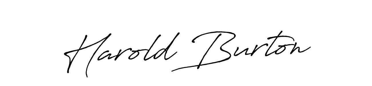 Antro_Vectra_Bolder is a professional signature style that is perfect for those who want to add a touch of class to their signature. It is also a great choice for those who want to make their signature more unique. Get Harold Burton name to fancy signature for free. Harold Burton signature style 7 images and pictures png