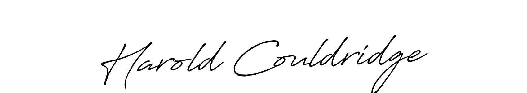 The best way (Antro_Vectra_Bolder) to make a short signature is to pick only two or three words in your name. The name Harold Couldridge include a total of six letters. For converting this name. Harold Couldridge signature style 7 images and pictures png