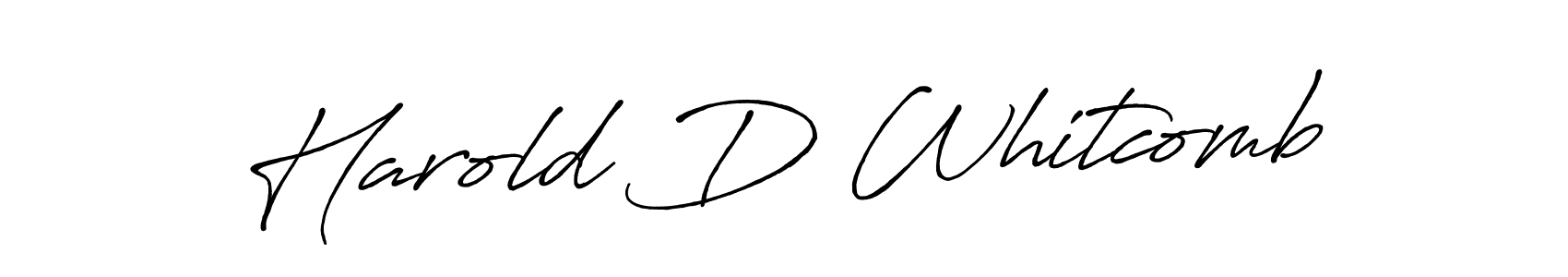 Make a short Harold D Whitcomb signature style. Manage your documents anywhere anytime using Antro_Vectra_Bolder. Create and add eSignatures, submit forms, share and send files easily. Harold D Whitcomb signature style 7 images and pictures png