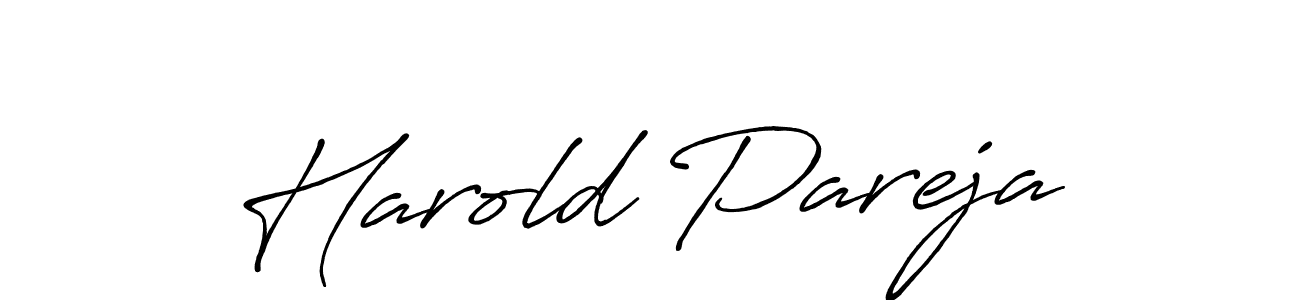 Similarly Antro_Vectra_Bolder is the best handwritten signature design. Signature creator online .You can use it as an online autograph creator for name Harold Pareja. Harold Pareja signature style 7 images and pictures png