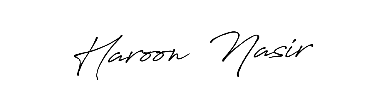 Best and Professional Signature Style for Haroon  Nasir. Antro_Vectra_Bolder Best Signature Style Collection. Haroon  Nasir signature style 7 images and pictures png