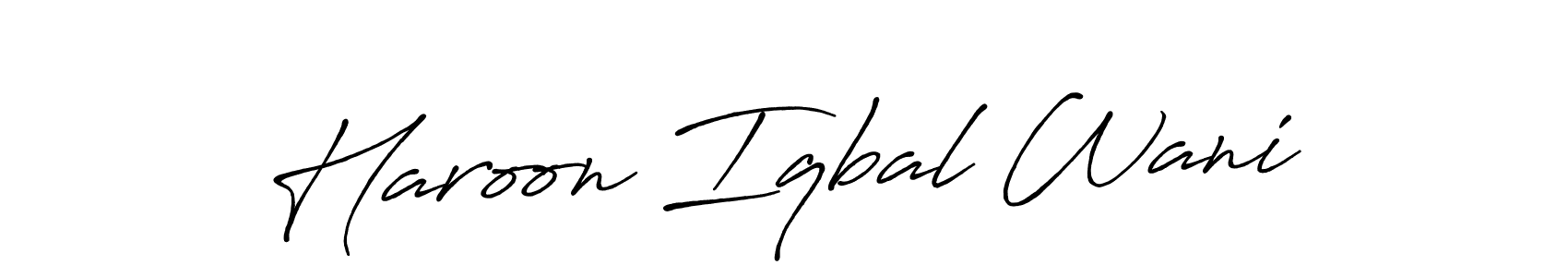 Similarly Antro_Vectra_Bolder is the best handwritten signature design. Signature creator online .You can use it as an online autograph creator for name Haroon Iqbal Wani. Haroon Iqbal Wani signature style 7 images and pictures png