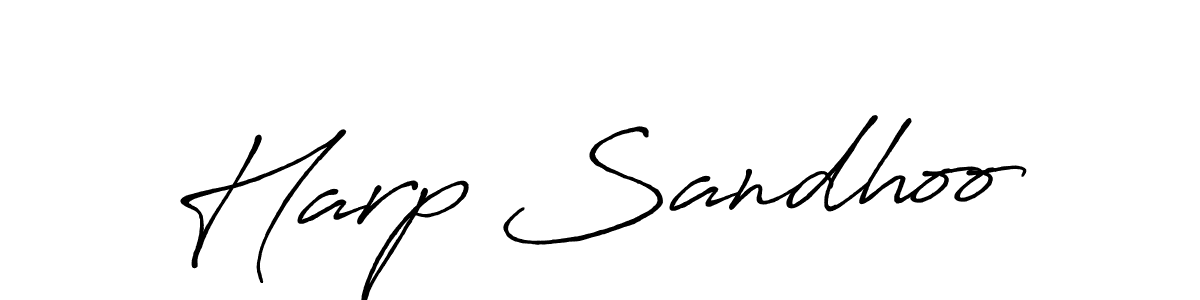 How to Draw Harp Sandhoo signature style? Antro_Vectra_Bolder is a latest design signature styles for name Harp Sandhoo. Harp Sandhoo signature style 7 images and pictures png