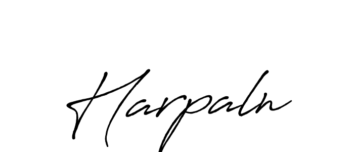 Harpaln stylish signature style. Best Handwritten Sign (Antro_Vectra_Bolder) for my name. Handwritten Signature Collection Ideas for my name Harpaln. Harpaln signature style 7 images and pictures png