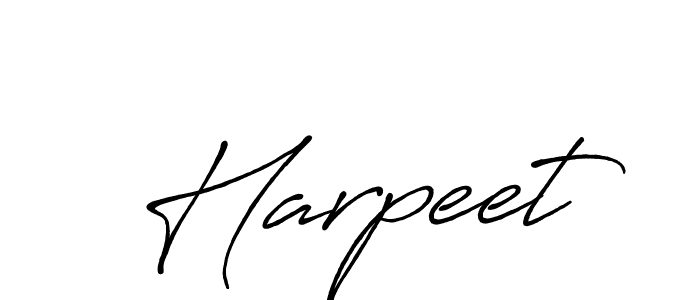Also we have Harpeet name is the best signature style. Create professional handwritten signature collection using Antro_Vectra_Bolder autograph style. Harpeet signature style 7 images and pictures png