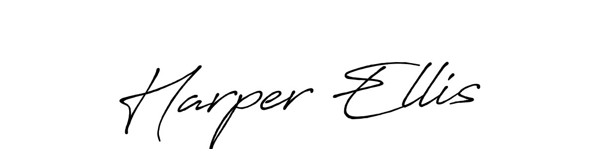 Once you've used our free online signature maker to create your best signature Antro_Vectra_Bolder style, it's time to enjoy all of the benefits that Harper Ellis name signing documents. Harper Ellis signature style 7 images and pictures png