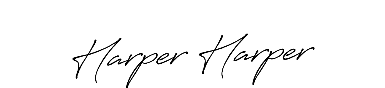 Make a beautiful signature design for name Harper Harper. Use this online signature maker to create a handwritten signature for free. Harper Harper signature style 7 images and pictures png