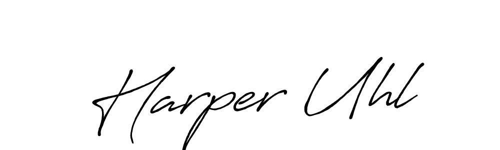 How to Draw Harper Uhl signature style? Antro_Vectra_Bolder is a latest design signature styles for name Harper Uhl. Harper Uhl signature style 7 images and pictures png