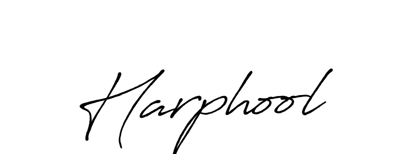 Make a beautiful signature design for name Harphool. Use this online signature maker to create a handwritten signature for free. Harphool signature style 7 images and pictures png