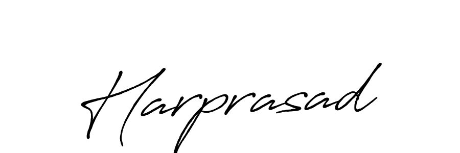 Make a beautiful signature design for name Harprasad. With this signature (Antro_Vectra_Bolder) style, you can create a handwritten signature for free. Harprasad signature style 7 images and pictures png