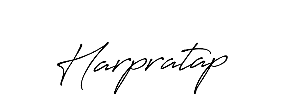 Harpratap stylish signature style. Best Handwritten Sign (Antro_Vectra_Bolder) for my name. Handwritten Signature Collection Ideas for my name Harpratap. Harpratap signature style 7 images and pictures png