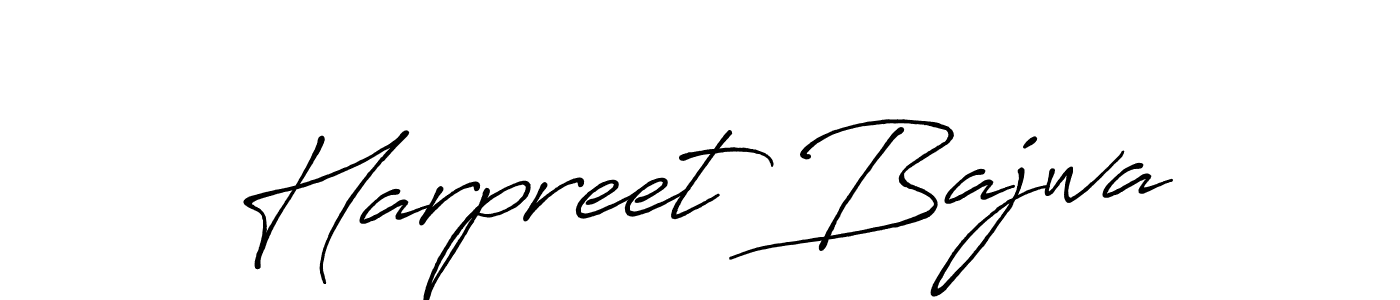 It looks lik you need a new signature style for name Harpreet Bajwa. Design unique handwritten (Antro_Vectra_Bolder) signature with our free signature maker in just a few clicks. Harpreet Bajwa signature style 7 images and pictures png