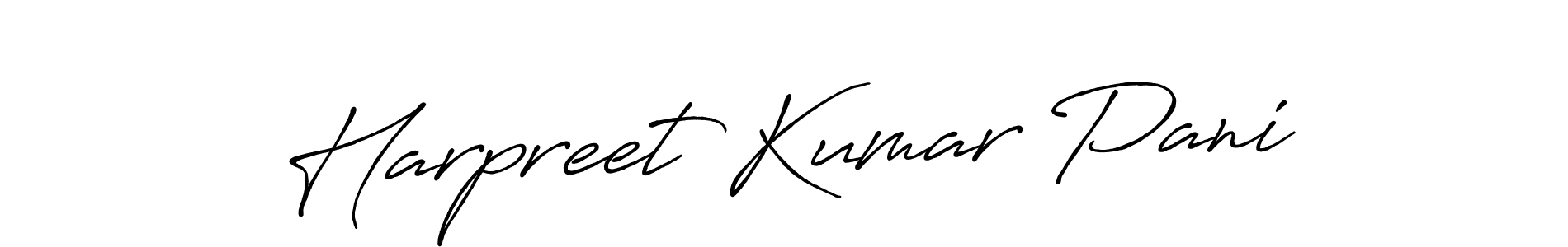 Make a beautiful signature design for name Harpreet Kumar Pani. Use this online signature maker to create a handwritten signature for free. Harpreet Kumar Pani signature style 7 images and pictures png
