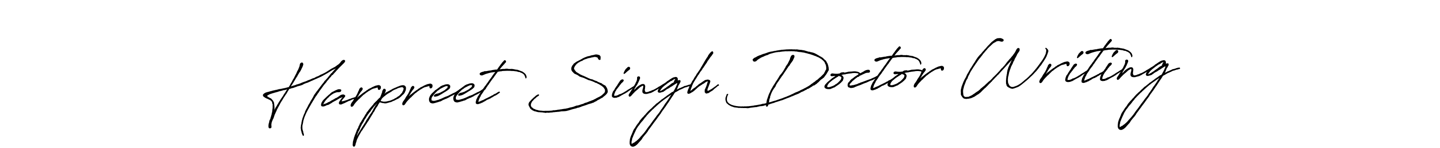 How to make Harpreet Singh Doctor Writing name signature. Use Antro_Vectra_Bolder style for creating short signs online. This is the latest handwritten sign. Harpreet Singh Doctor Writing signature style 7 images and pictures png