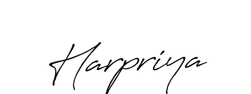 Make a short Harpriya signature style. Manage your documents anywhere anytime using Antro_Vectra_Bolder. Create and add eSignatures, submit forms, share and send files easily. Harpriya signature style 7 images and pictures png
